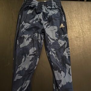 Adidas Kids Blue Camo Bottoms
